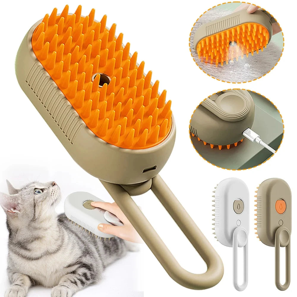 CEPILLO A VAPOR QUITAPELOS 🐾😻🐾😻